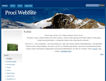 Tablet Screenshot of prociweb.hu